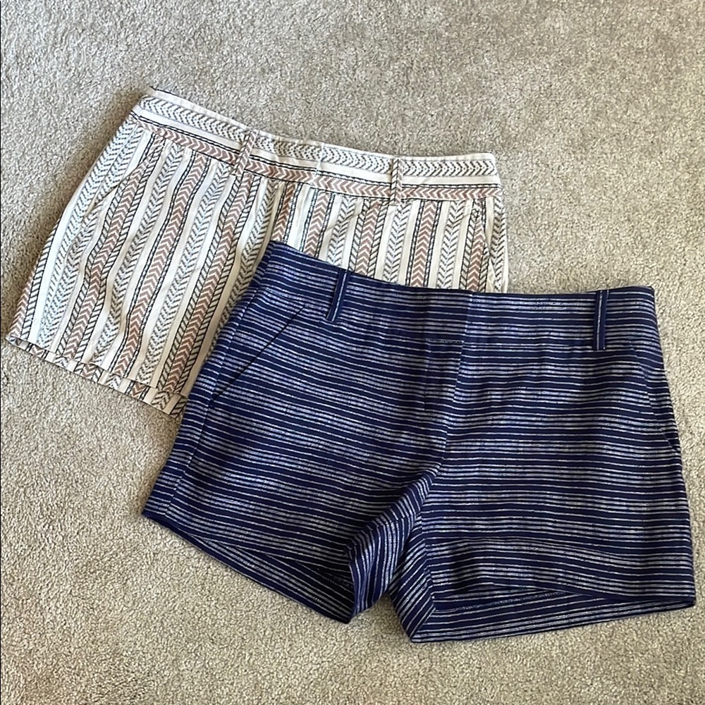 Lot of 2 Ann Taylor loft shorts, both size 4